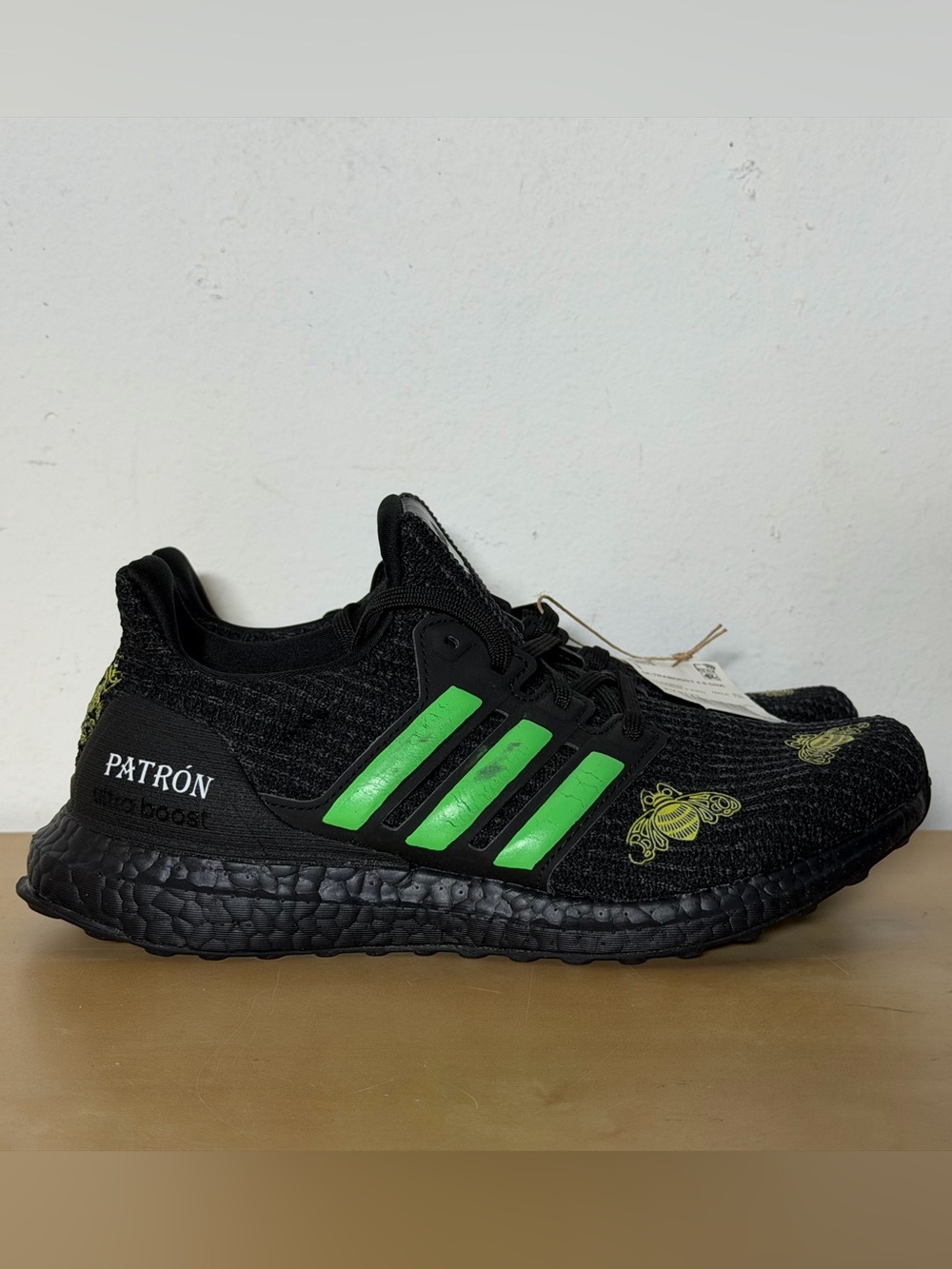 Adidas Ultraboost 4.0 DNA Core Black FY9121 Wmns Size 8.5 PATRON Tequila Customs